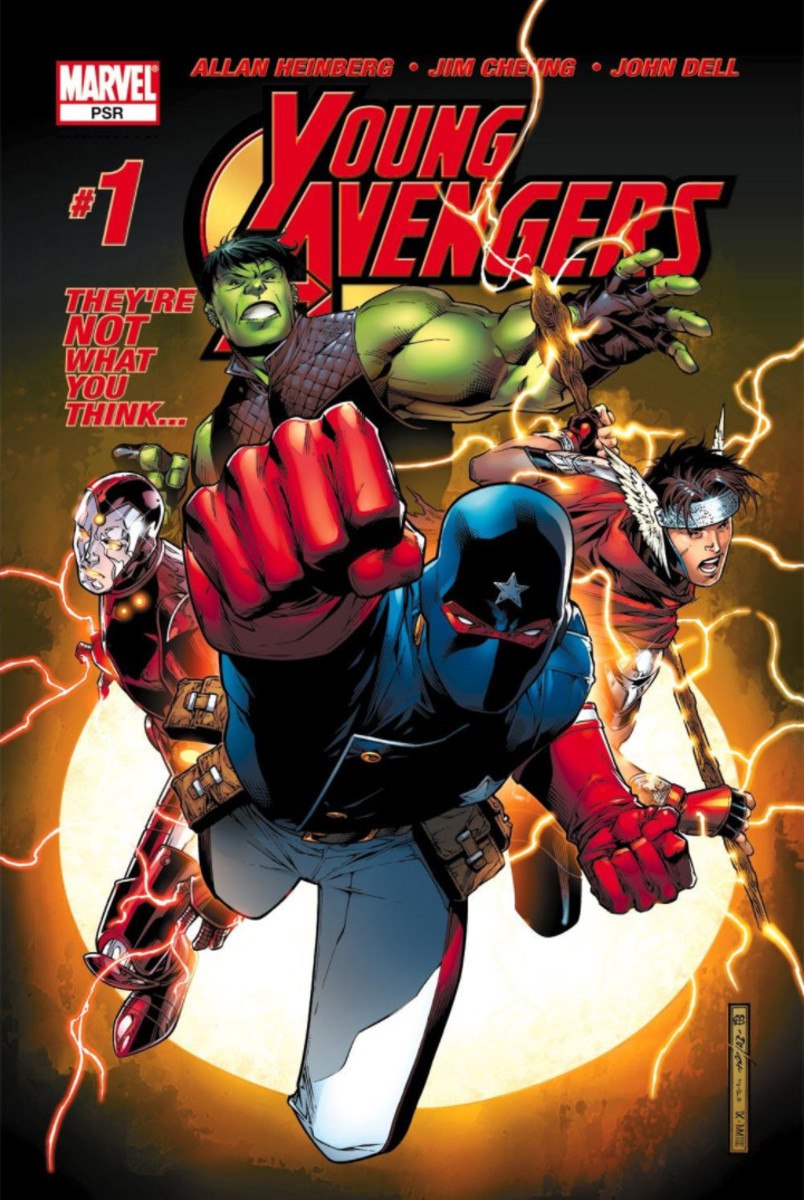 Young Avengers #1. Cover by Jim Cheung and Justin Ponsor