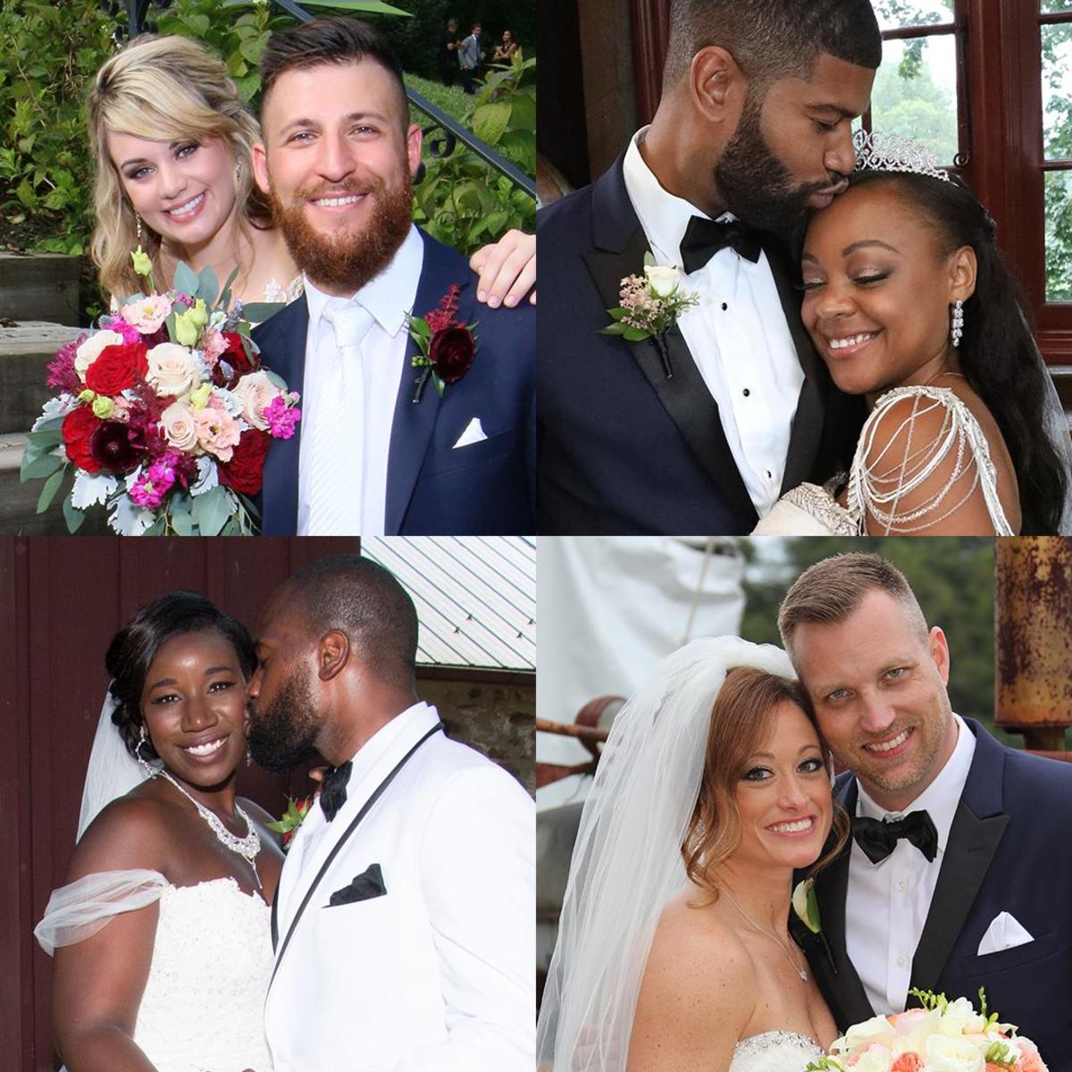 Four "Married at First Sight" couples