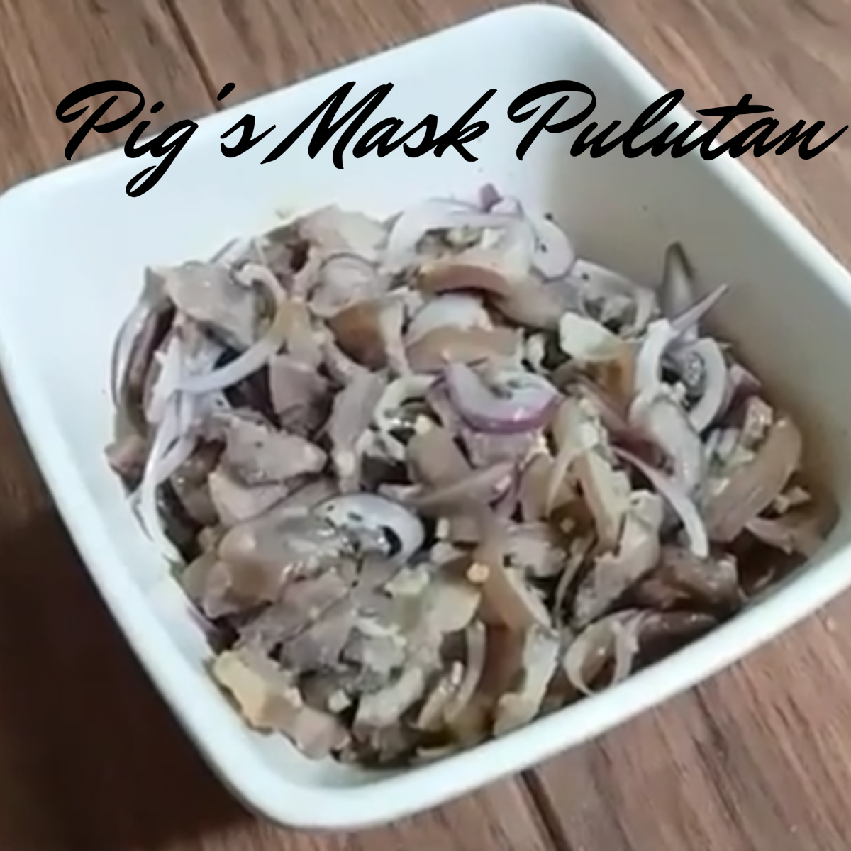 How to Cook Pig's Mask Pulutan: A Filipino-Inspired Dish