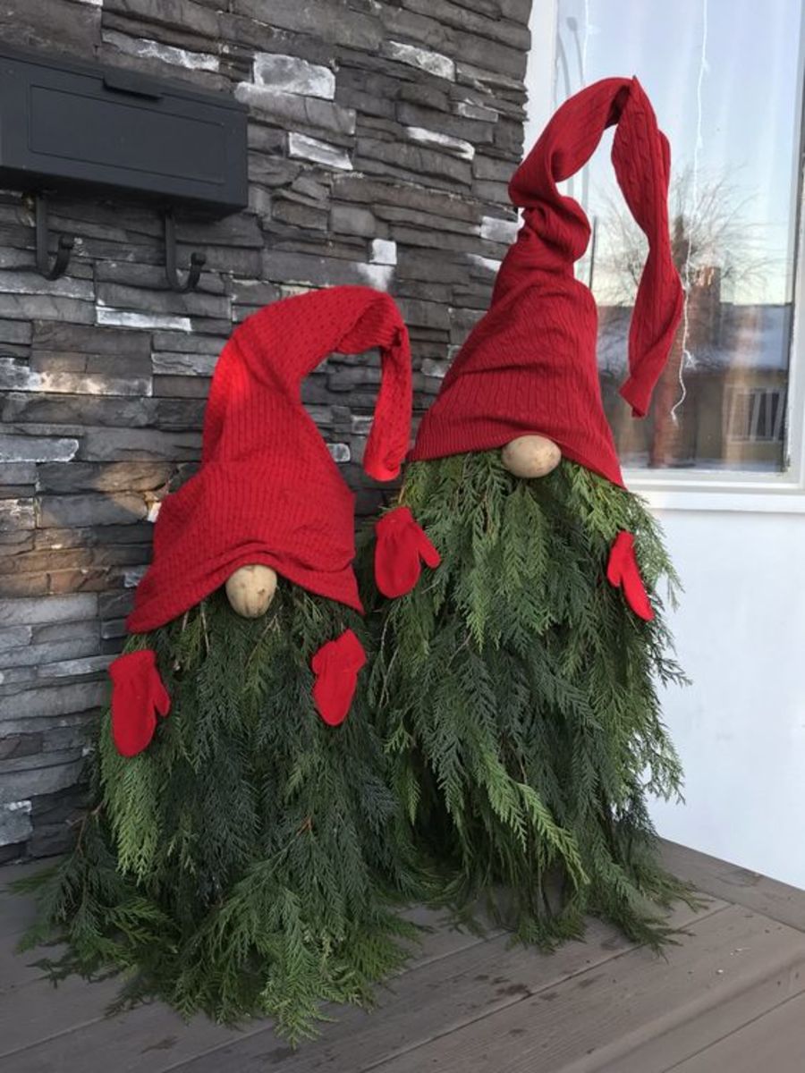 Evergreen Christmas Gnomes