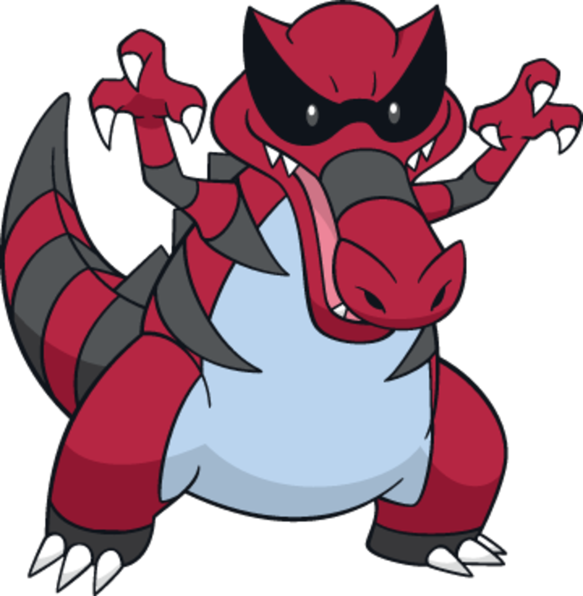 Krookodile, the "Intimidation" Pokémon