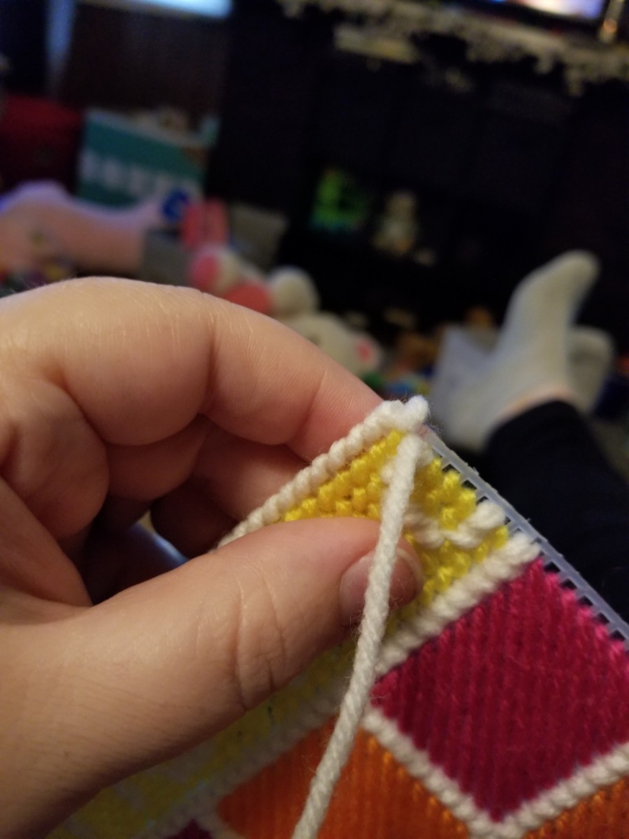 How to Cross Stitch With Yarn and Plastic Canvas Basic HubPages