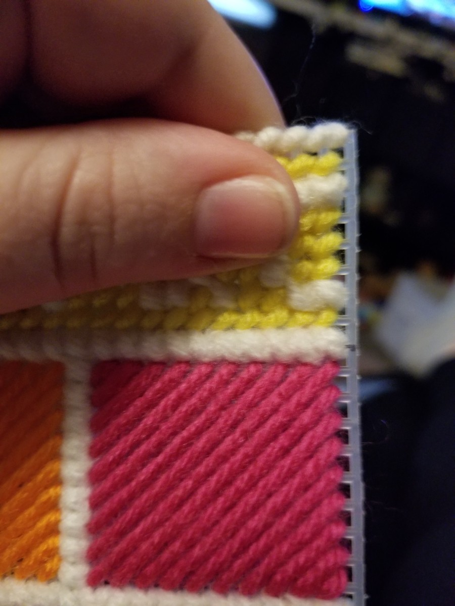 how-to-cross-stitch-with-yarn-and-plastic-canvas-basic
