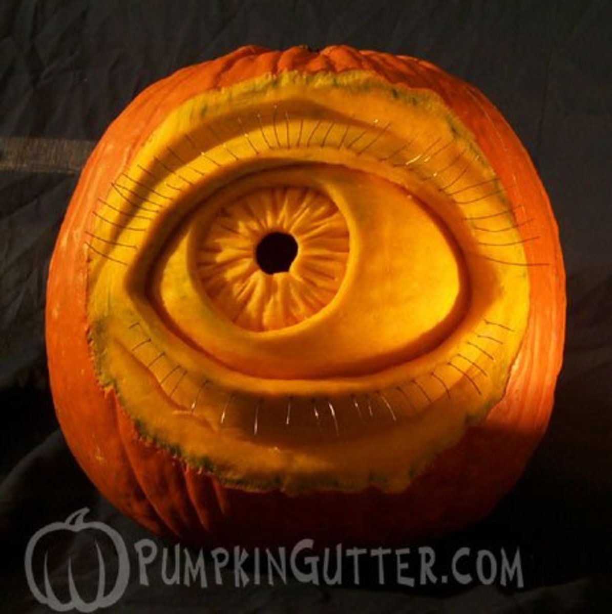 Eyeball pumpkin