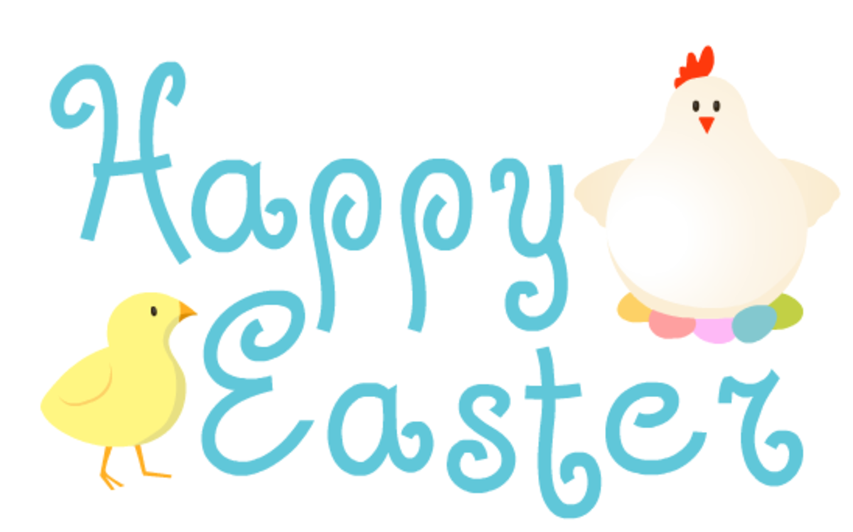 Please scroll down to see all the Easter clipart and decorations