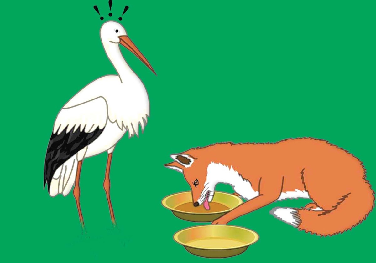 The fox and the stork
