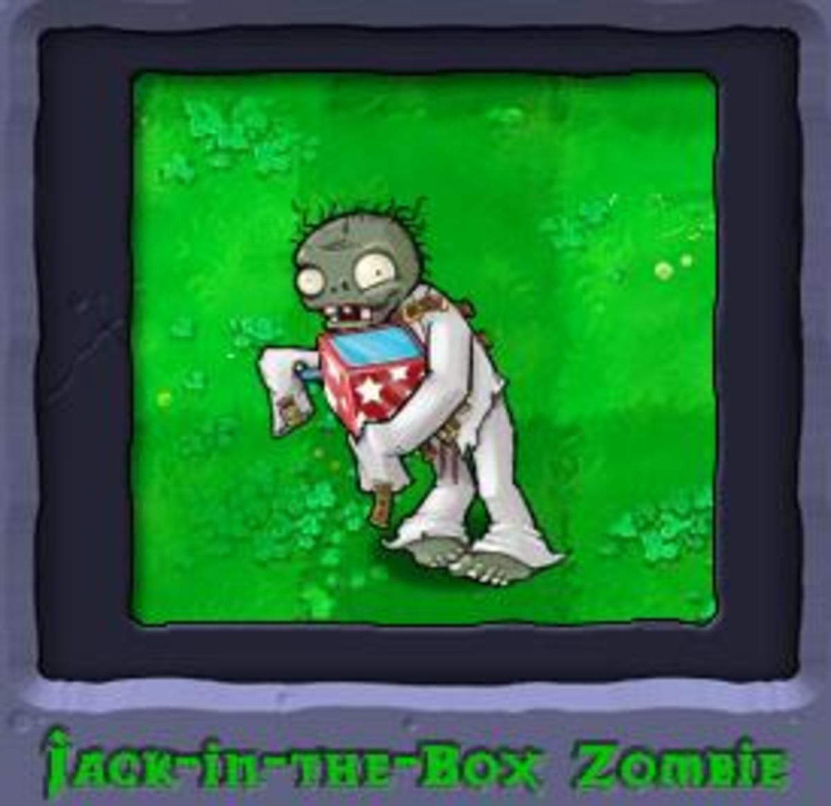 Jack in the box zombie