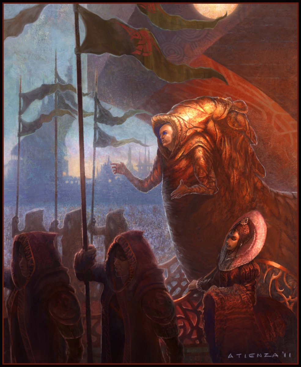 God Emperor of Dune by jubjubjedi