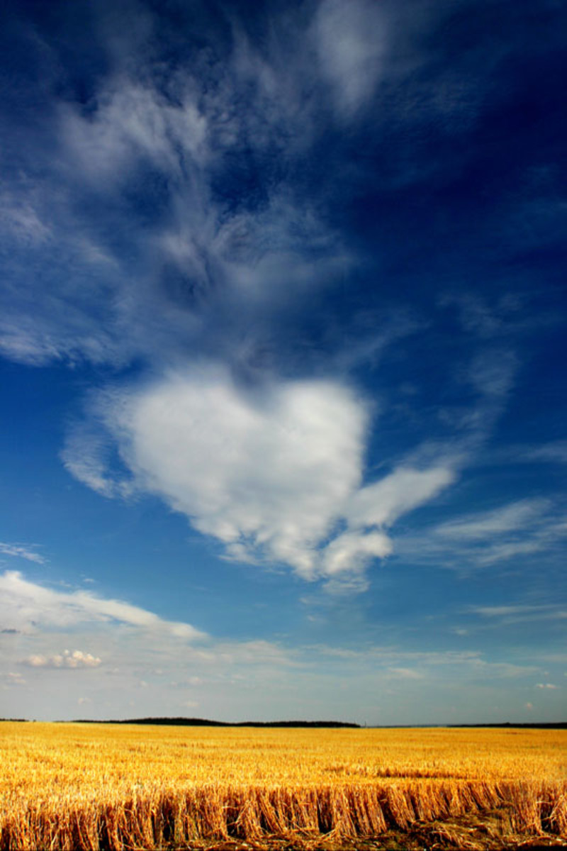 heart of clouds