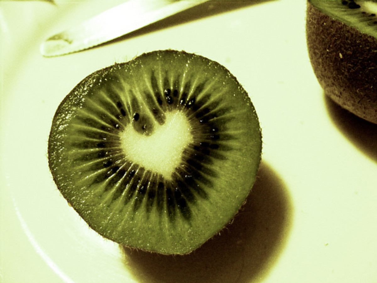kiwi heart