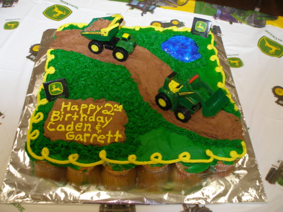 Farmland Tractor Theme Cake - Wishingcart.in