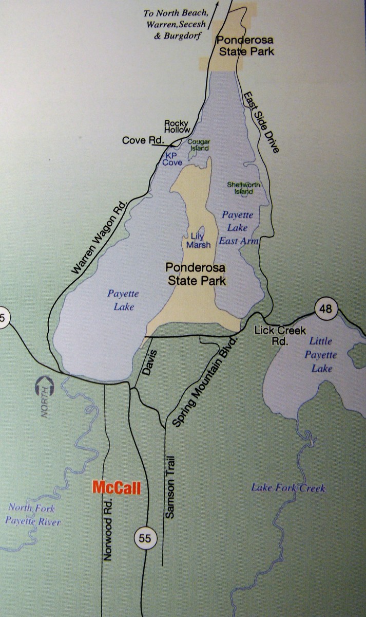 Ponderosa State Park Trail Map Hubtrails Goes To Ponderosa State Park In Mccall, Idaho - Hubpages