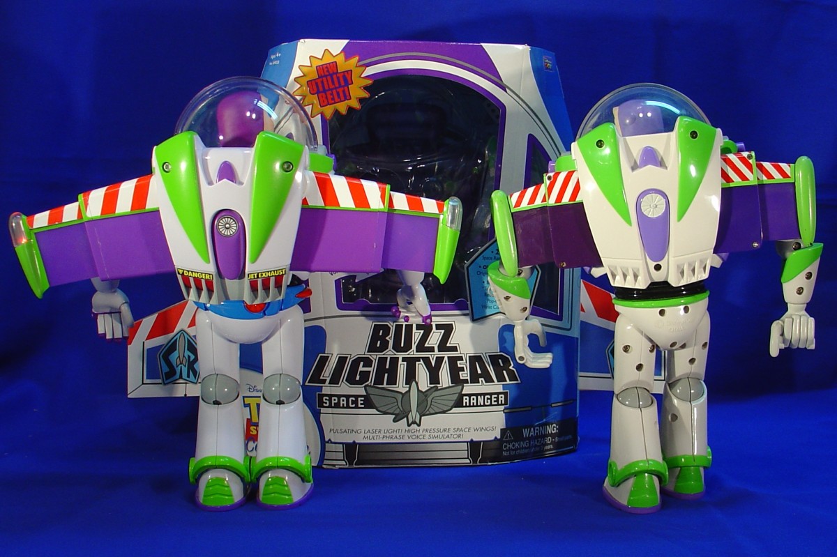 Toy Story Collection - Buzz Lightyear. buzz lightyear with utility belt wal...