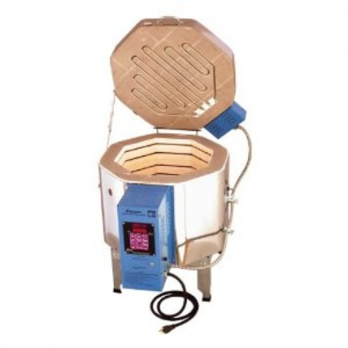 A small top loading kiln - ideal for a beginner in pottery and ceramic. Image Credit: Amazon.com