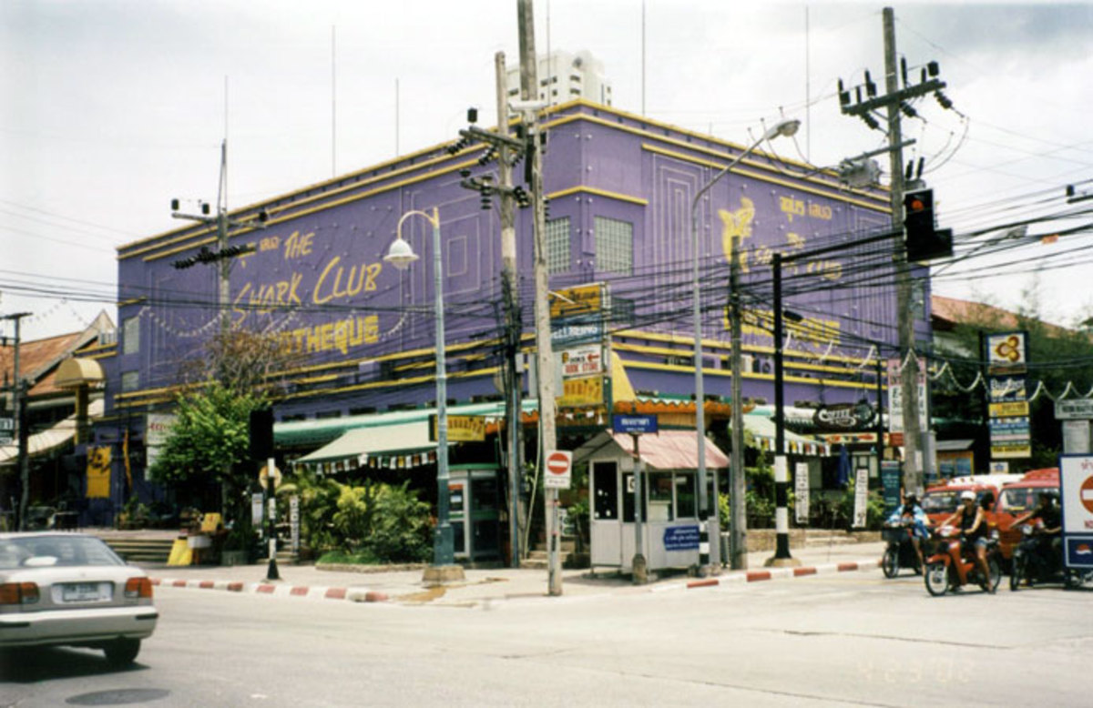 The Shark Club, The Best Bar In Patong Beach Thailand.