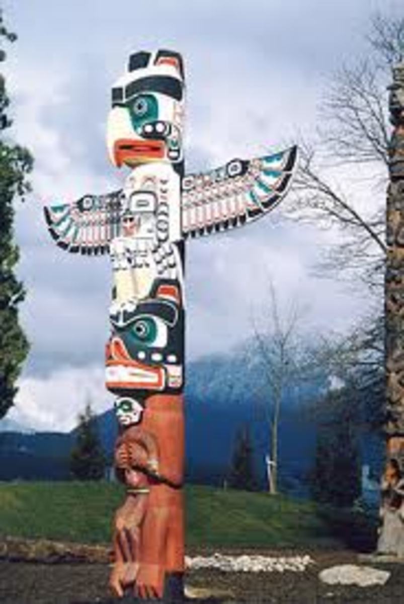 Totem Poles The Legacy Of Native American Indians And Tribal Customs Hubpages