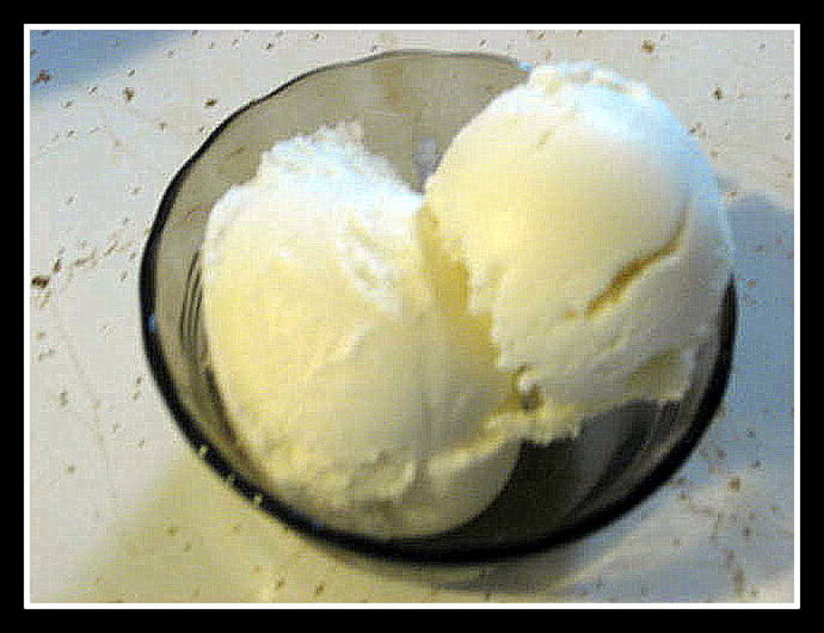 No Cook Homemade Country Style Vanilla Ice Cream