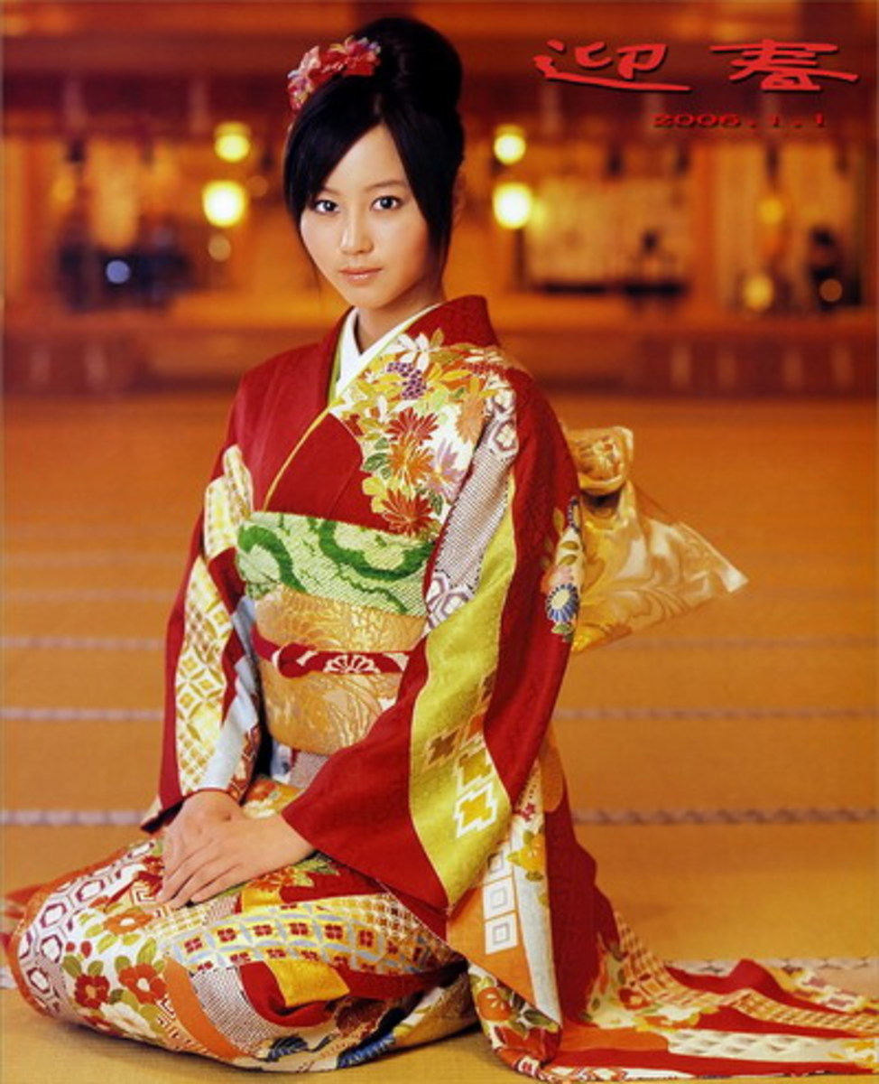 Japanese lady with Kimono