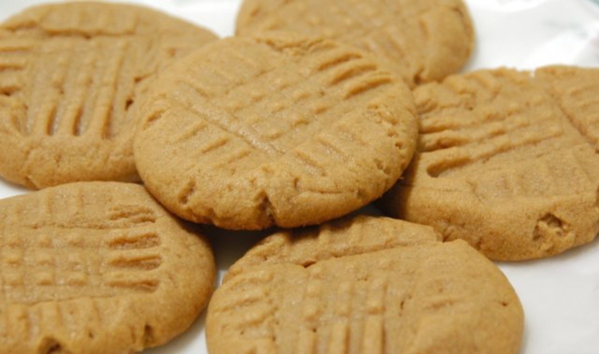 Microwave Peanut Butter Cookies