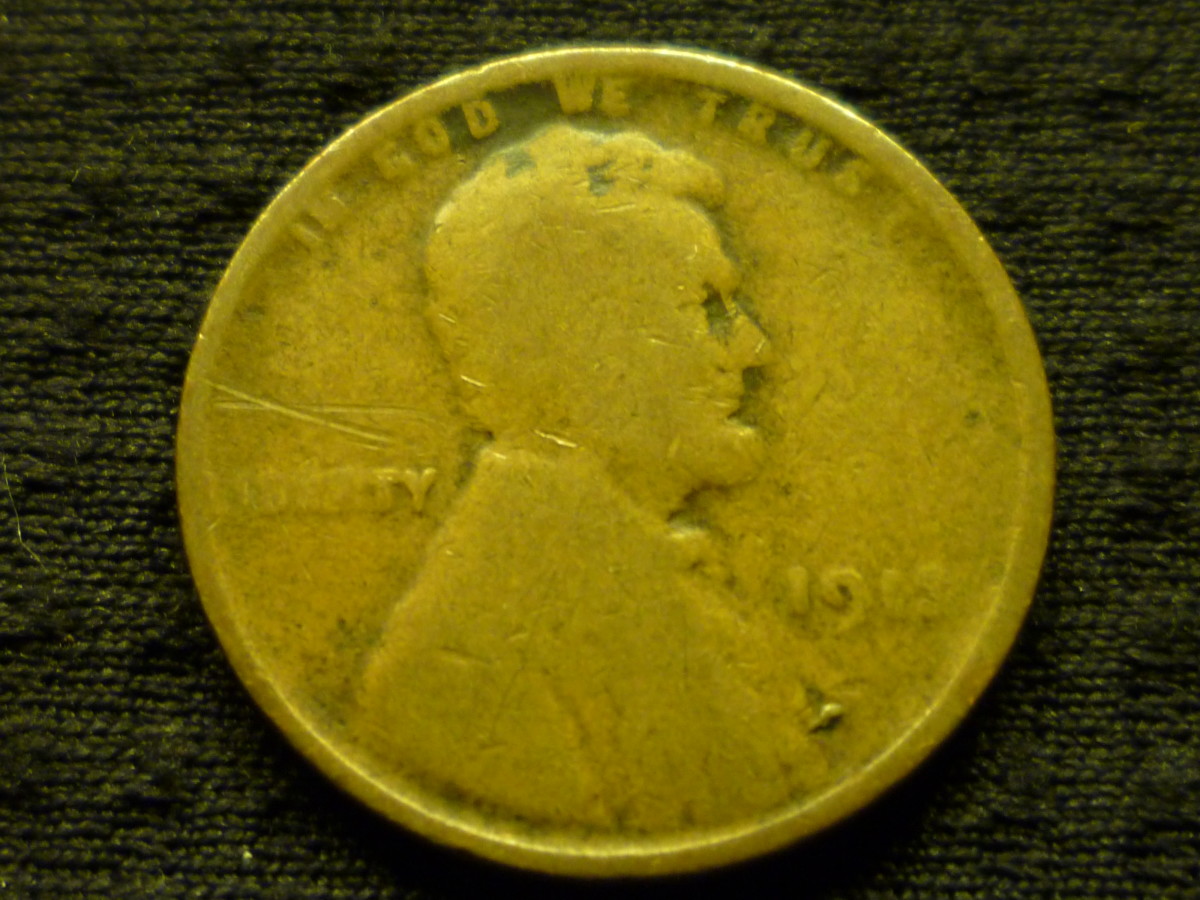 Almost Good. The coin is flat in appearance with heavy wear. Date is almost worn off.
