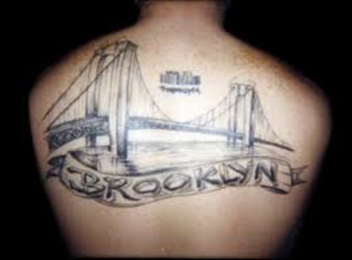 Cisco Tattoos  Got a solid start on this Brooklyn Bridge  Facebook