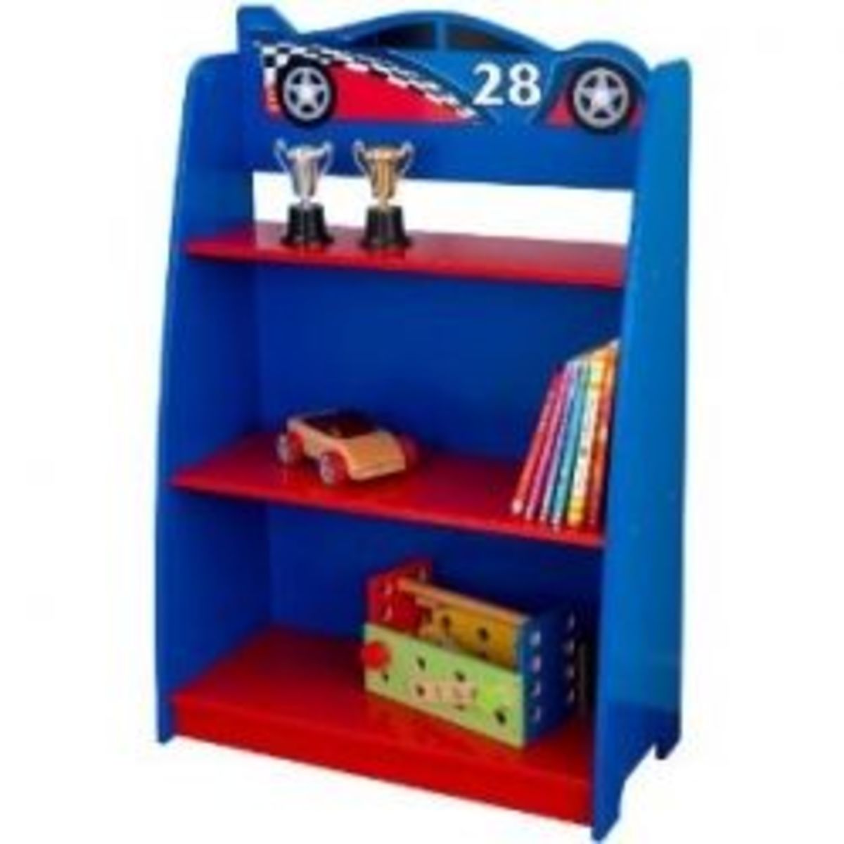 KidKraft Racecar Bookcase