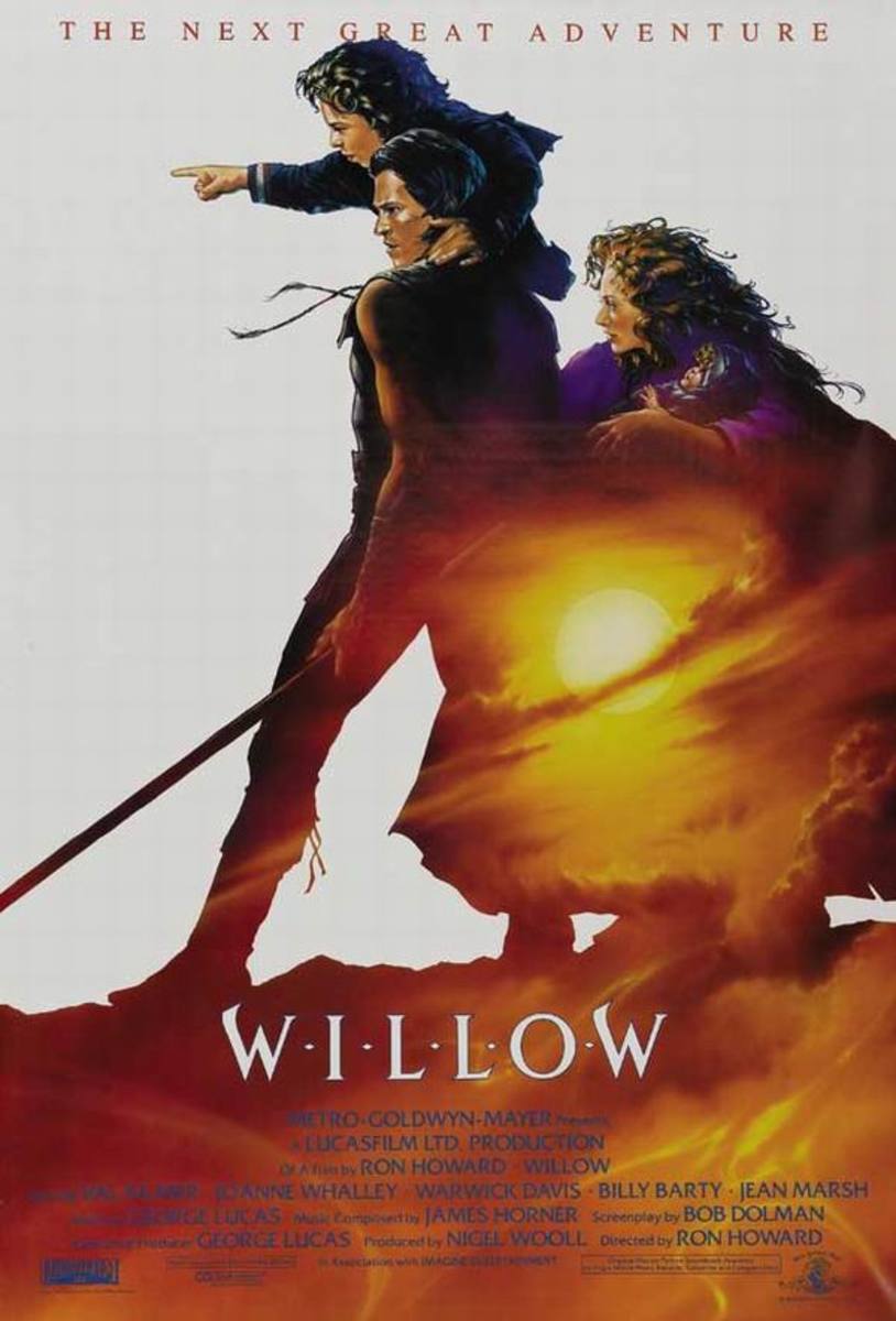 Arte del póster Willow (1988) de John Alvin