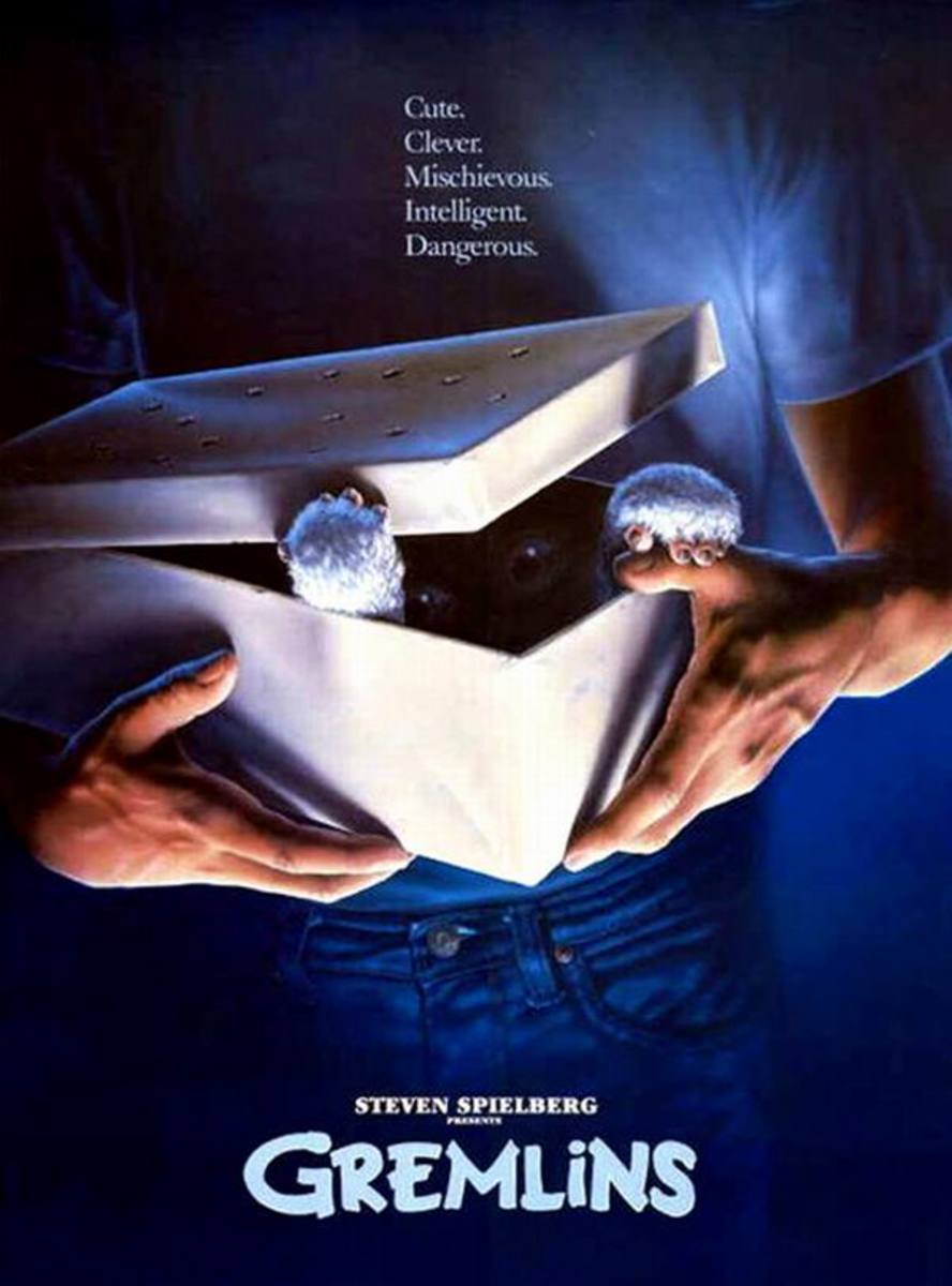 Arte del póster de Gremlins (1984) de John Alvin