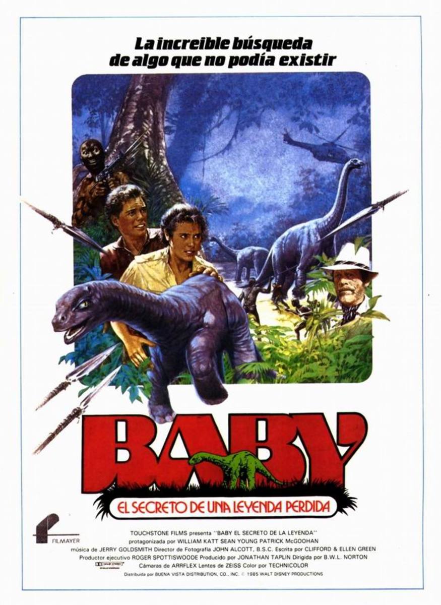 Baby: El secreto de la leyenda perdida (1985) Cartel español