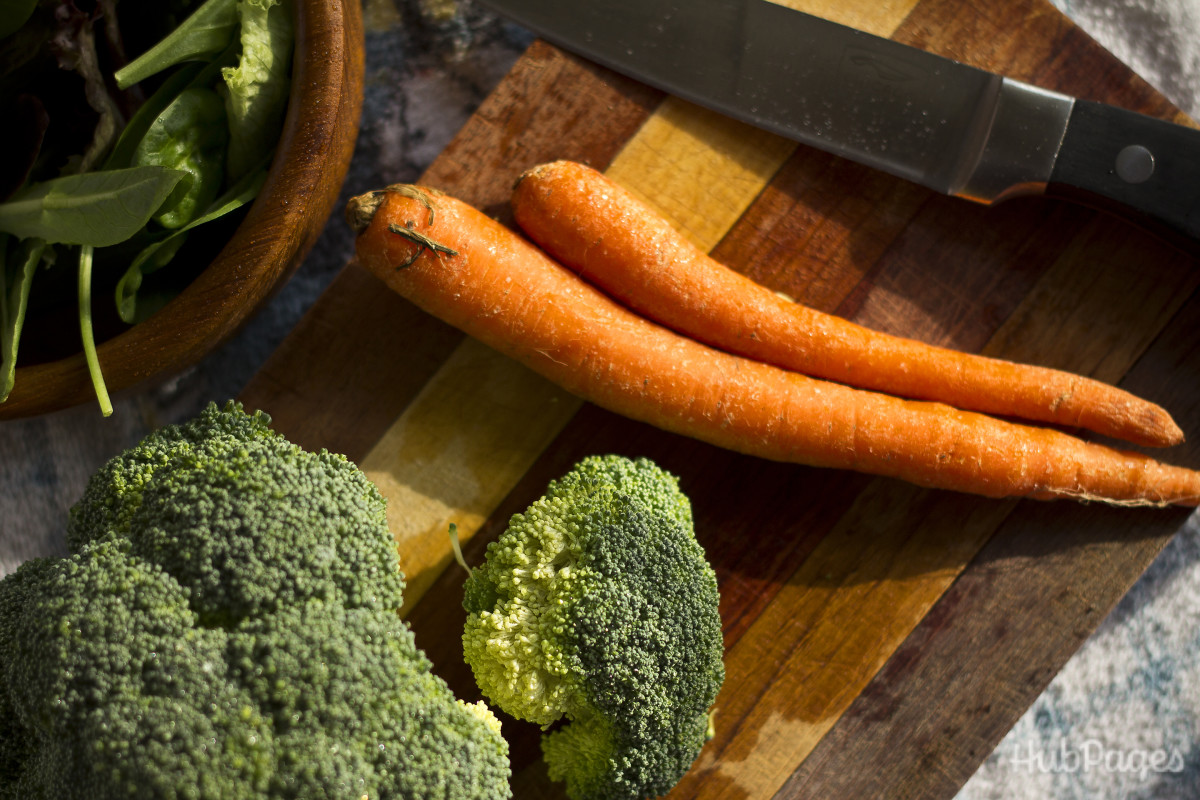 Satisfy any hunger pangs and cravings with healthy choices, including fresh vegetables.