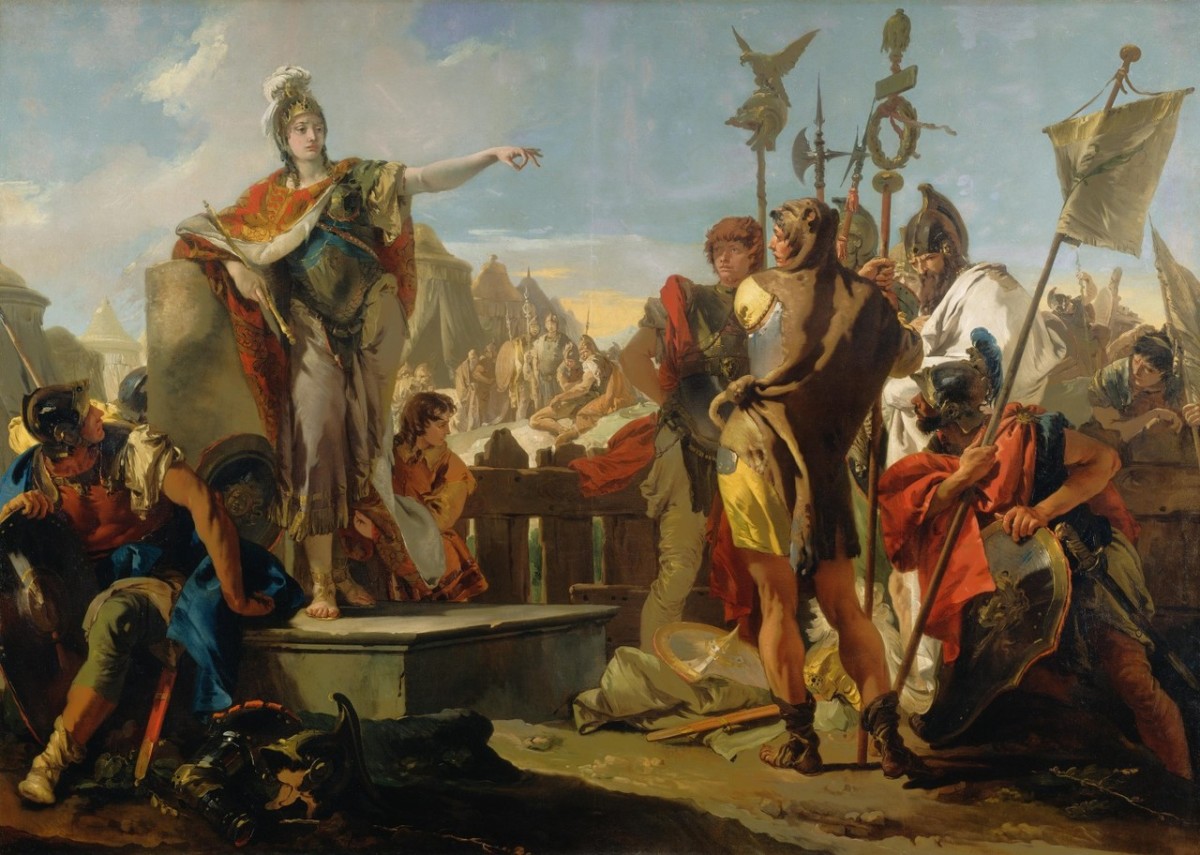 Painting by Tiepolo 
