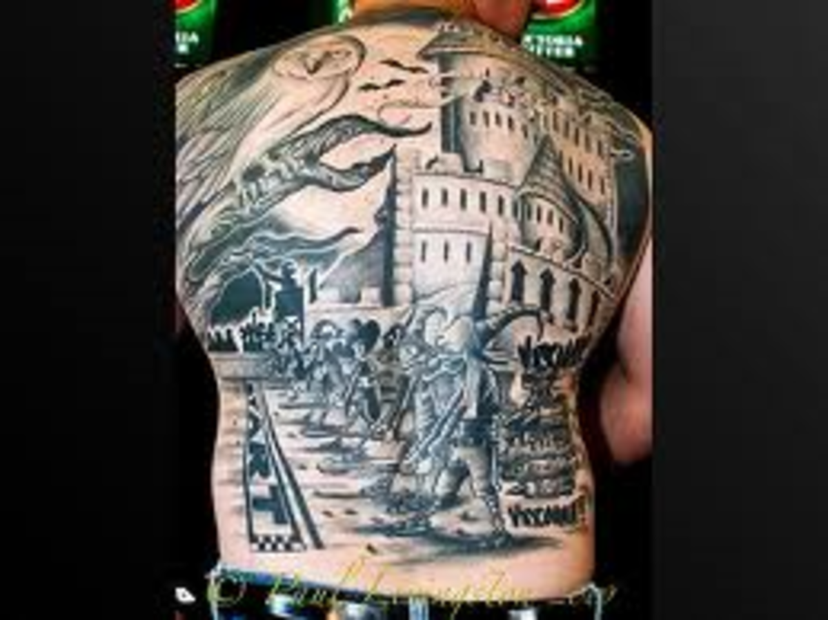 Castle Tattoo Designs And Meanings-Castle Tattoo Ideas And Pictures -  HubPages