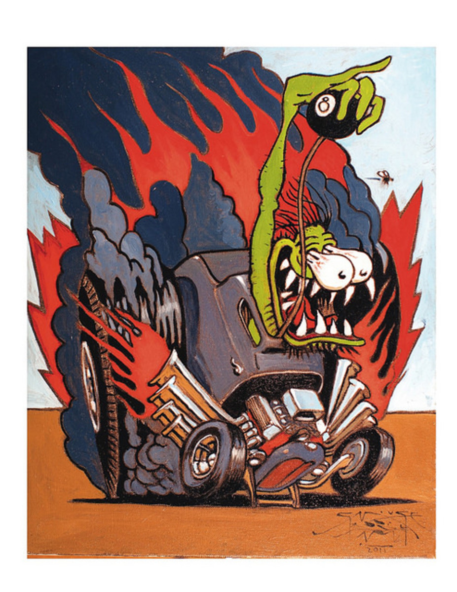 The Lowbrow Hot Rod Monster Art Of Stanley Mouse - HubPages