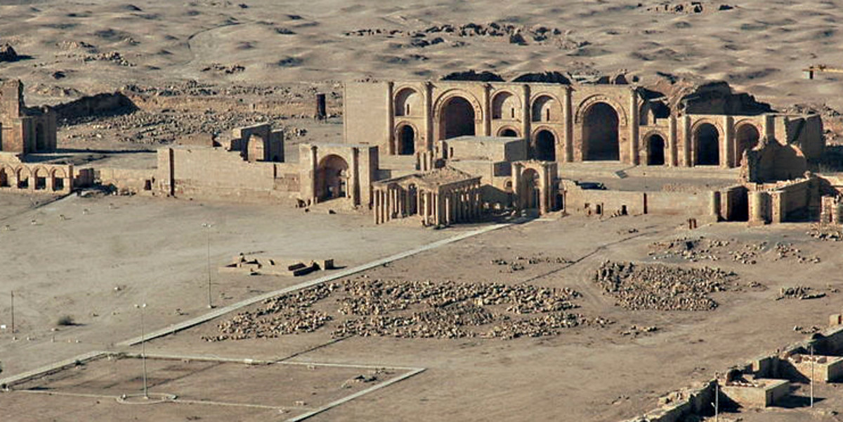 The magnificent ruins of Hatra - now gone
