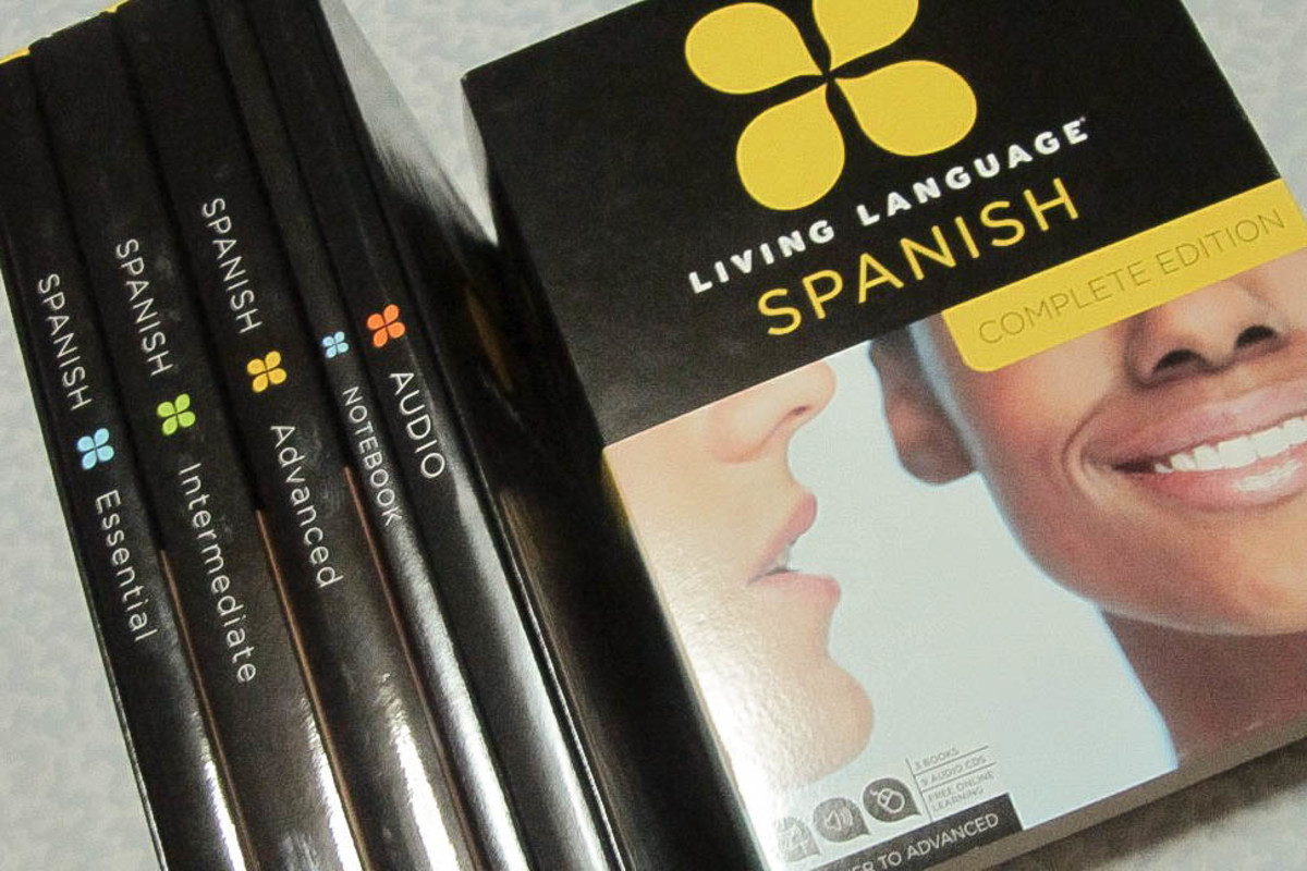 Reviewer's own copy of the complete edition Learning Spanish