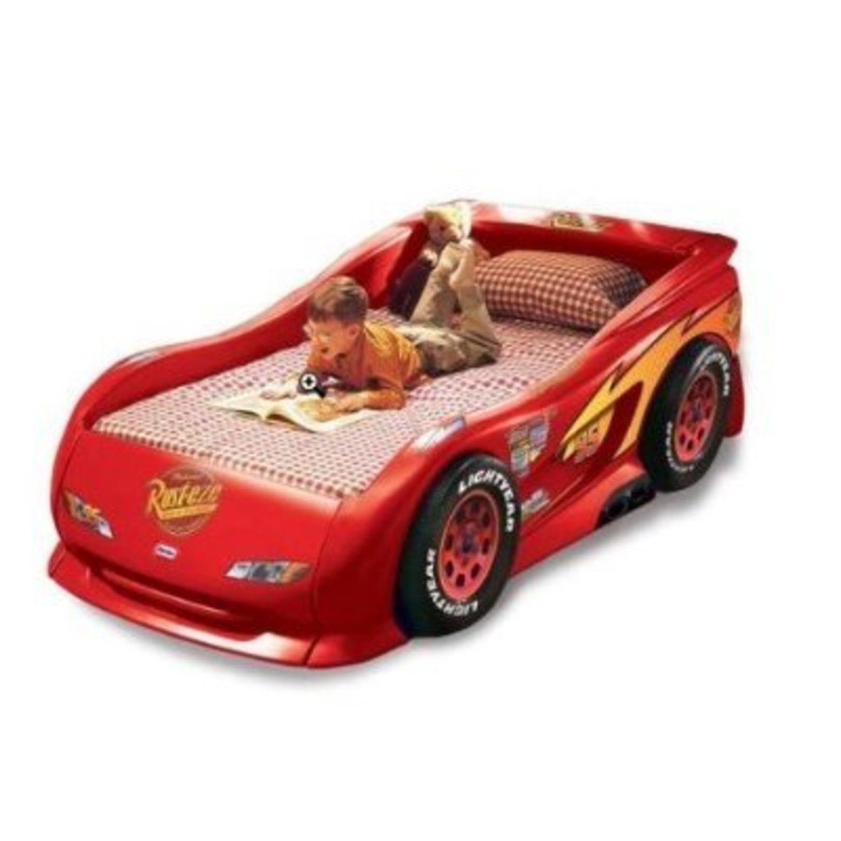 Little Tikes Race Car Bed A Er S, Disney Cars Lightning Mcqueen Twin Bed