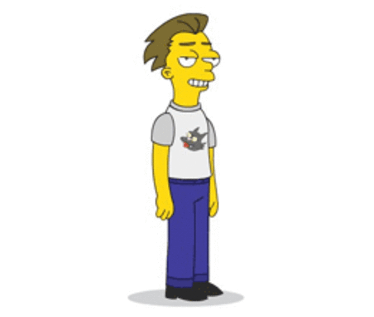 An avatar in the typical Simpsons art style.