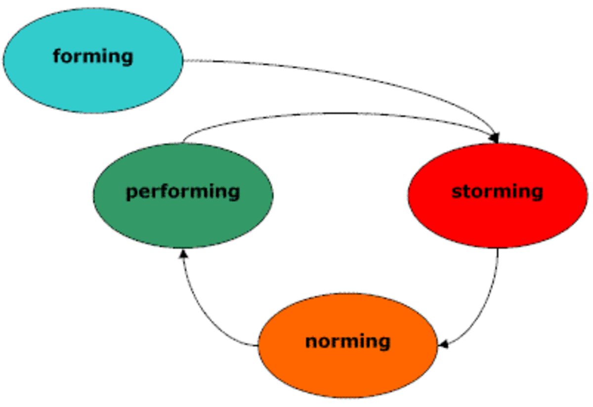 Sports Psychology - Forming Storming Norming and Performing