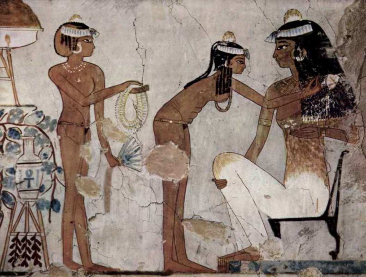 Ancient Egyptian hair and fashion.