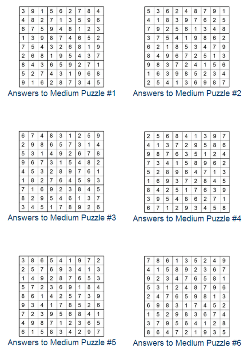 print sudoku puzzles hubpages