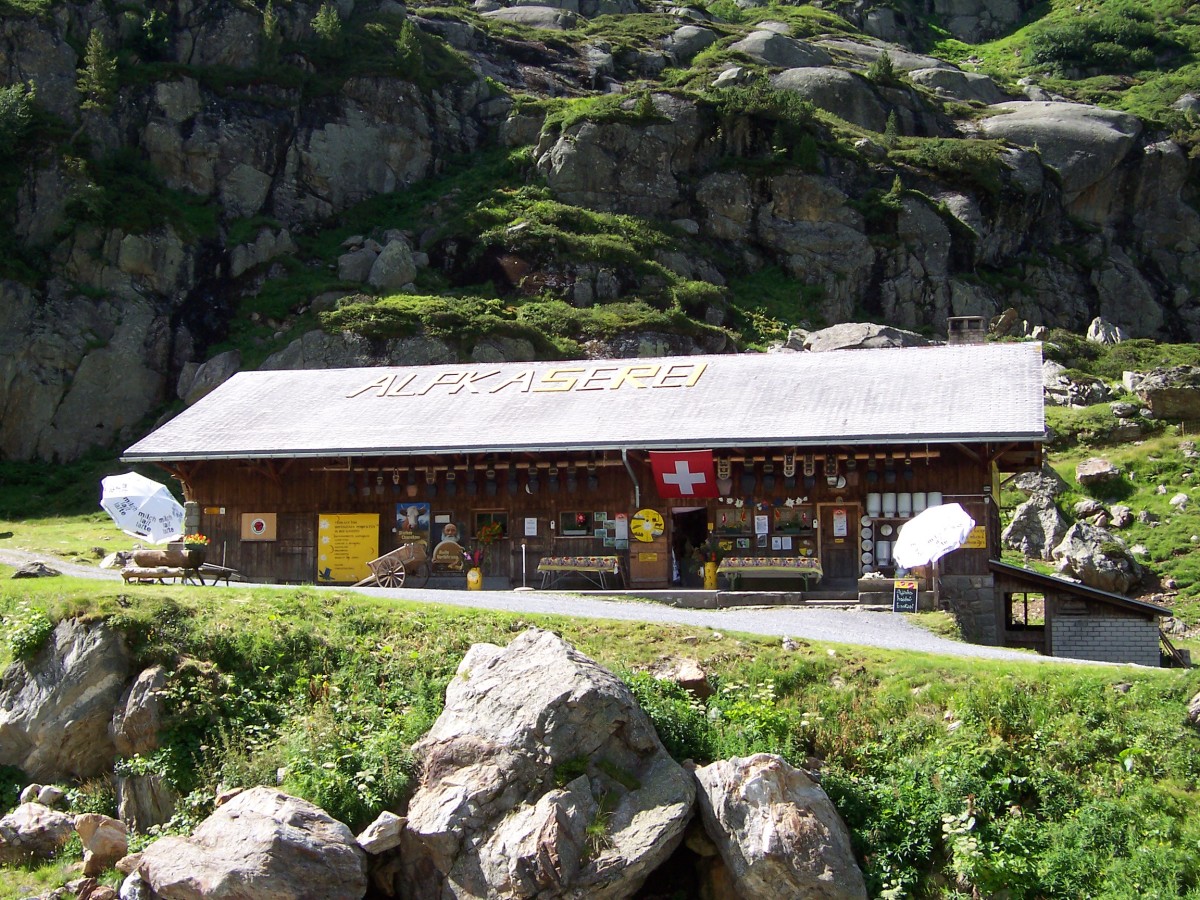 Alpine cheese shop