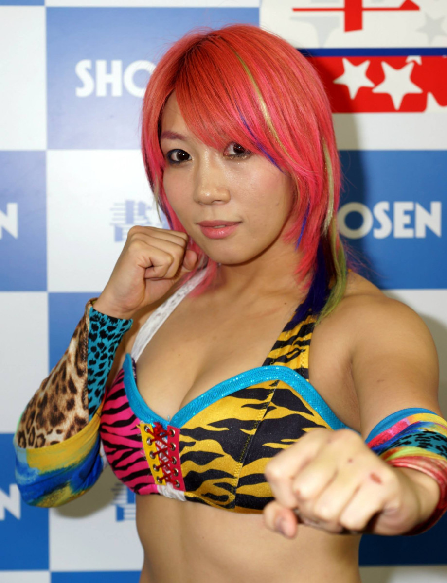 Kana, now Asuka in WWE NXT