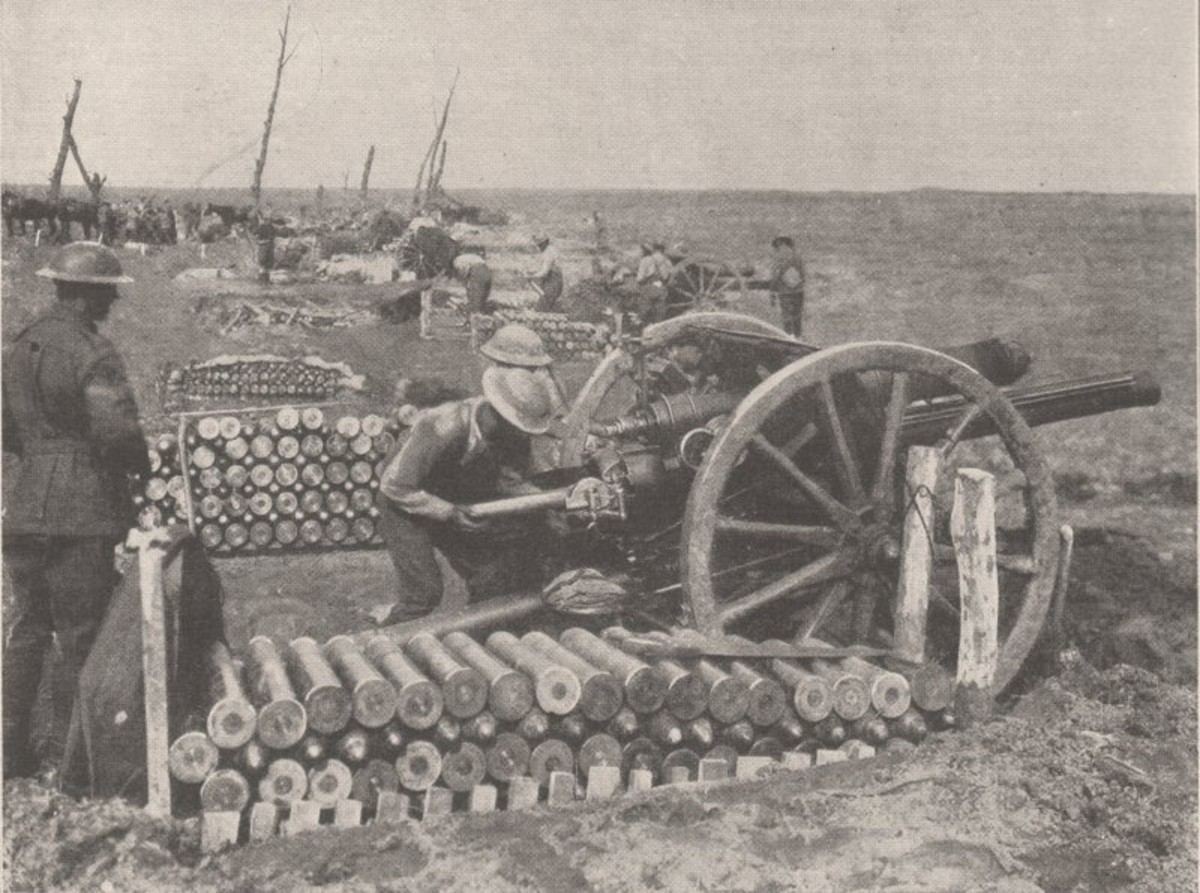 18-Pounder Artillery Shells: The Great War Recycled and Re-Circulated