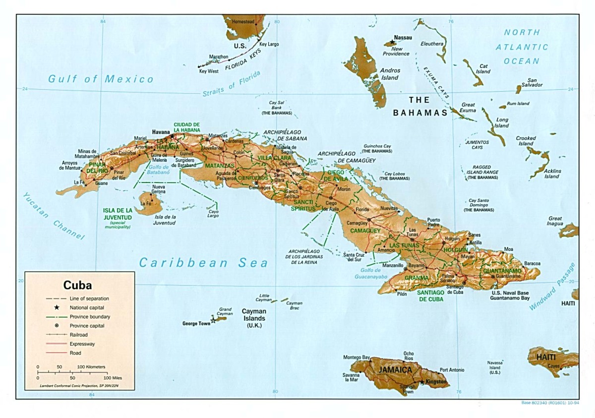CUBA MAP