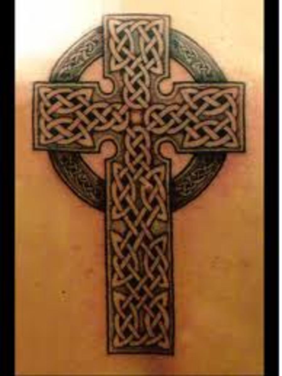 This is an example of the famous Celtic cross. 