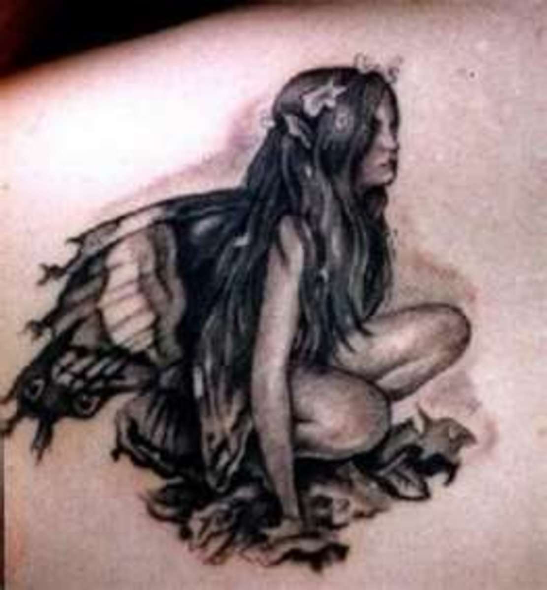 Dark Fairies Tattoos