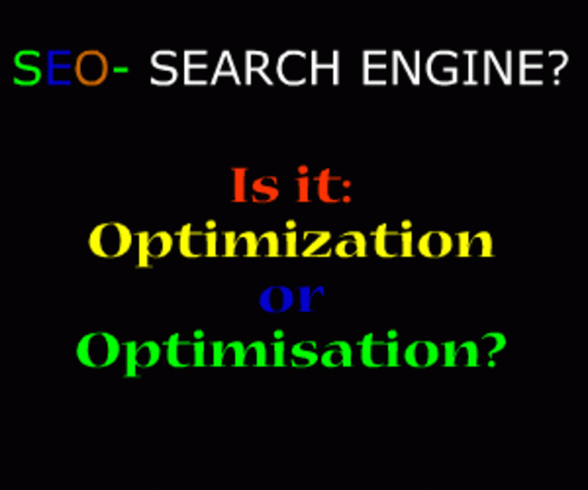 Is it Optimization or Optimisation?