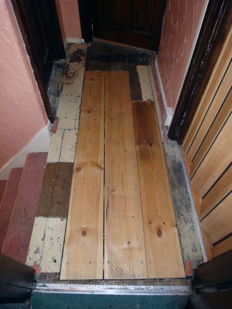 Old Pine Floorboards