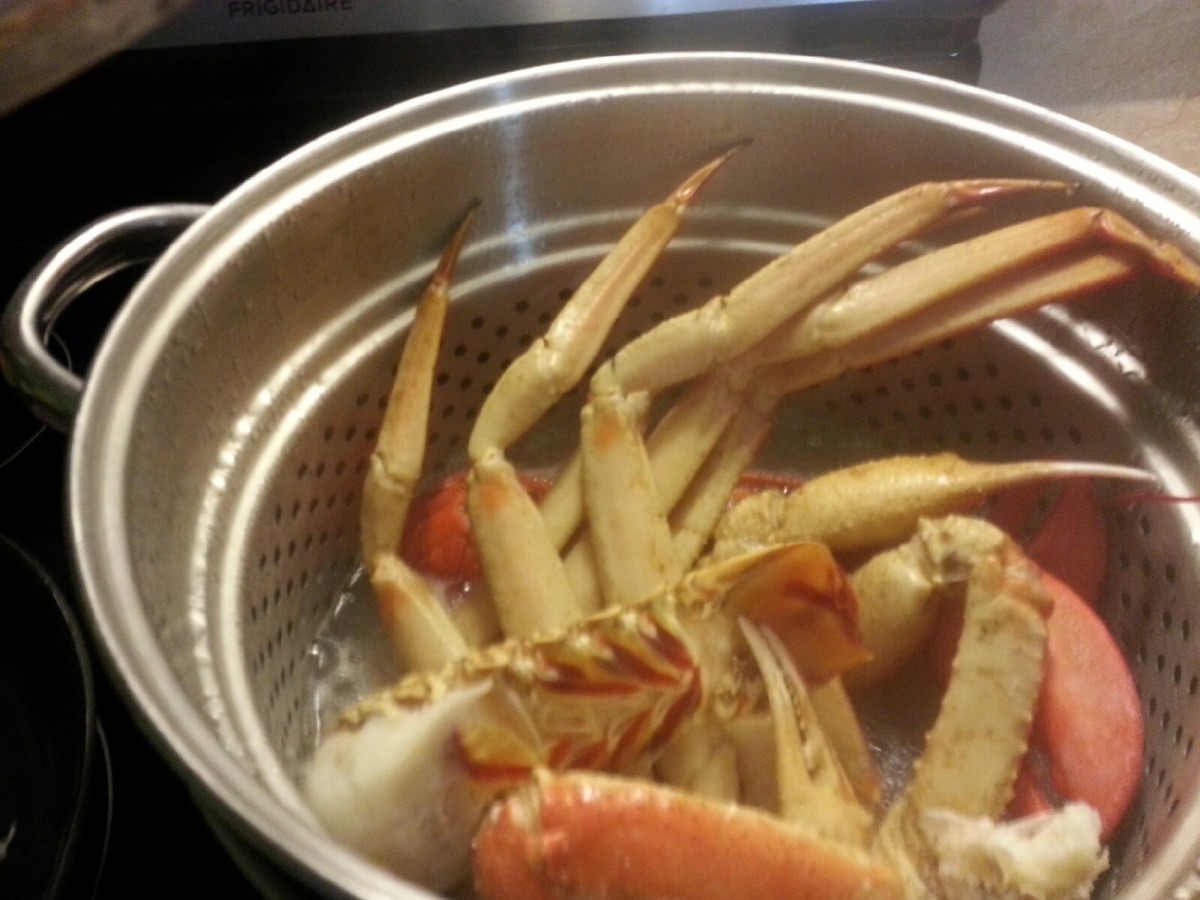 Cooper's Hawk Lobster & Crab Bisque Soup Recipe. Cooking the lobster and crab