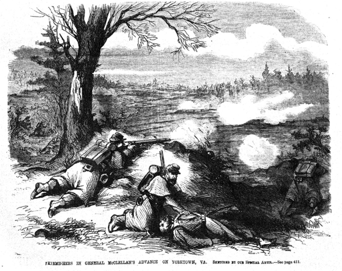 American Civil War Life Union Infantryman Drills 5 Skirmish Drill HubPages